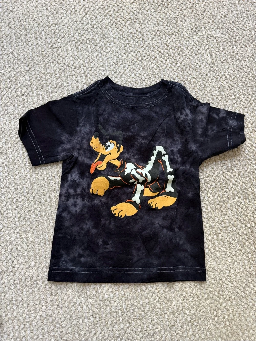 Disney Halloween Pluto Glow in the Dark Tee Toddler size 4